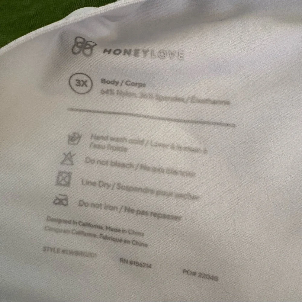 HoneyLove Crossover Bra Wireless Removable Pads